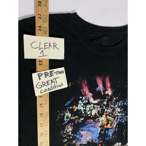 Nirvana “Unplugged in New York” T-Shirt – Men’s XL, Black Graphic Band Tee - Picture 4 of 9